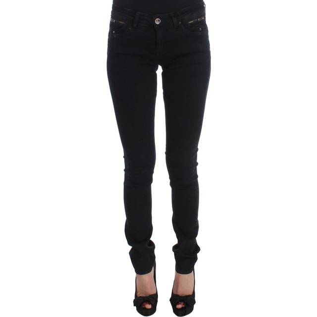 Costume National, Jeans, Dame, Sort, W26, Bomuld, Skinny Jeans