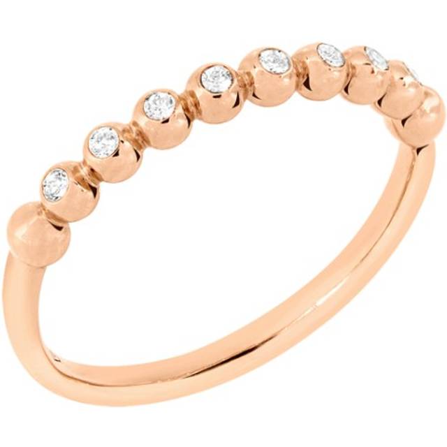 DoDo Damenring Bollicine DAC1001BOLLIDB09R56 - roségold