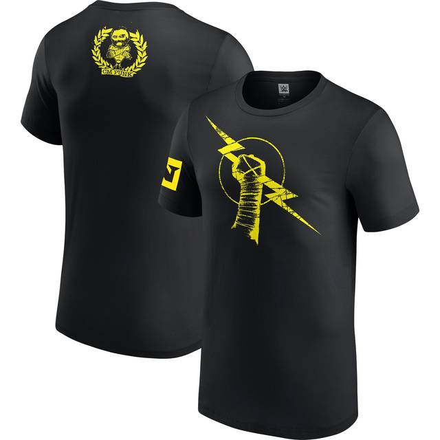 CM Punk Nexus Retro T-Shirt - Black - Mens