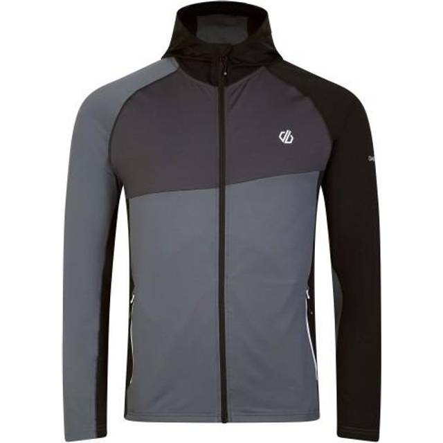 (XXL, Olympian Blue/Moonlight Denim) Dare 2B Mens Touring Hooded Stretch Full Zip Jacket