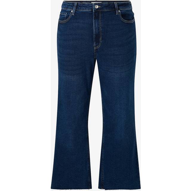 Mango Sienna Flare Crop Jeans