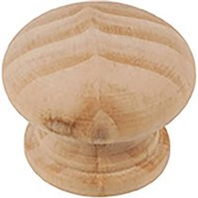 Cupboard Knob Pine 30Mm Pk10