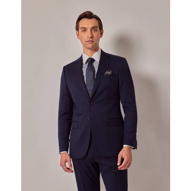 Hawes & Curtis Slim Fit Dark Blue 1913 Suit Jacket Size: 46 long (EU 56)