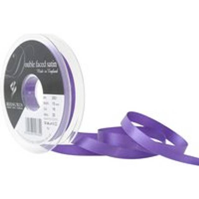 Berisfords Double Faced Satin Ribbon 19 Purple