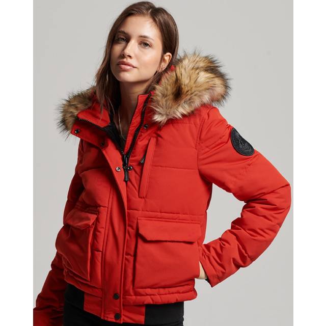 Women's jacket Superdry Everest - Rouge