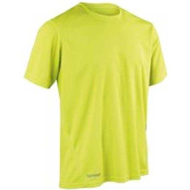 (M, Lime) Spiro Unisex Adult Performance Quick Dry T-Shirt