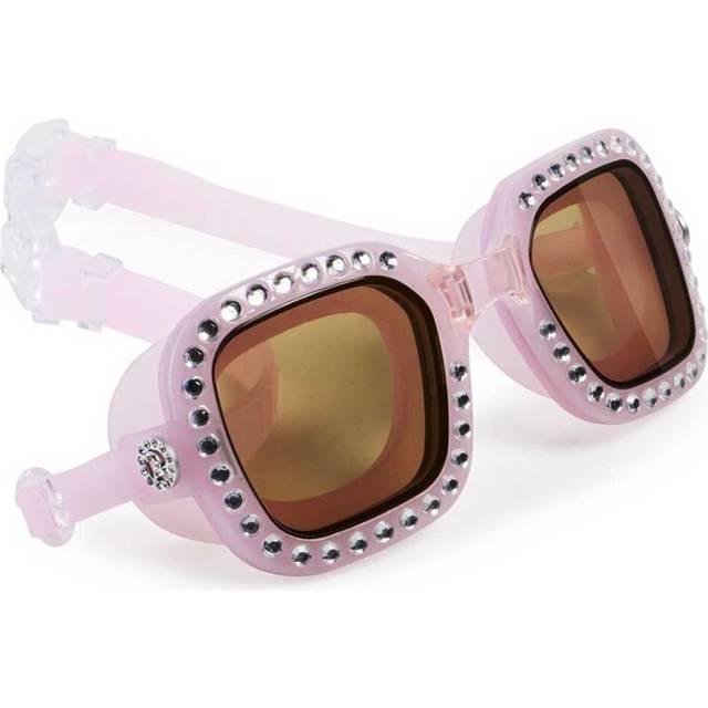 Bling2O Girls Pink & Silver Diamanté Swimming Goggles - One Size