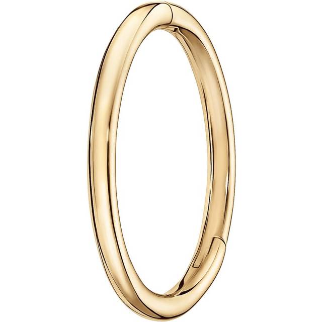 Maria Tash Gold Single Hoop Earring - 9.5mm