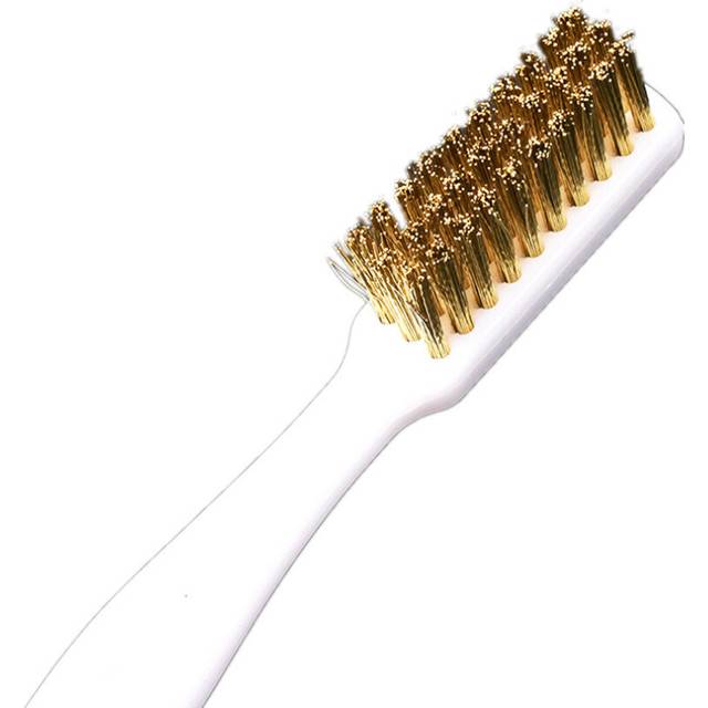 3D Printer Cleaner Tool Copper Wire Toothbrush Copper Brush Handle For Nozzle Heater Block Hotend Cleaning Hot Bed Parts