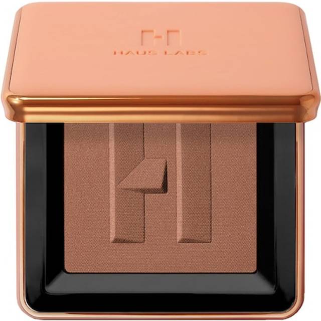 Haus Labs By Lady Gaga Power Sculpt Velvet Bronzer With Fermented Arnica Sonnenpuder power Sculpt Bronzer Terra Sol Light Med 12 g