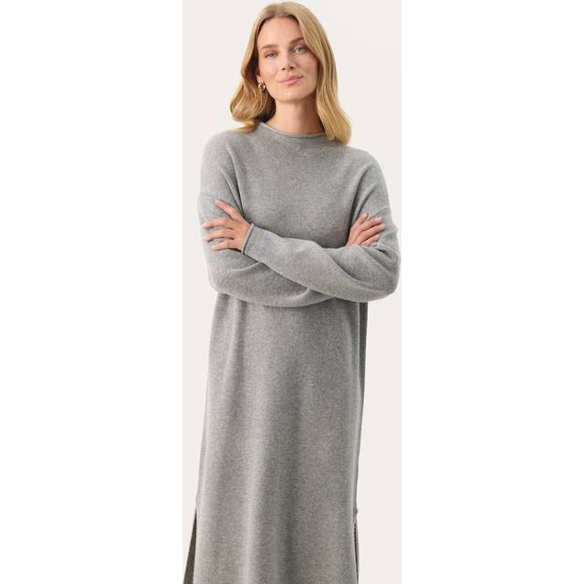 Part Two Luella Wool Blend Jumper Dress, Grey