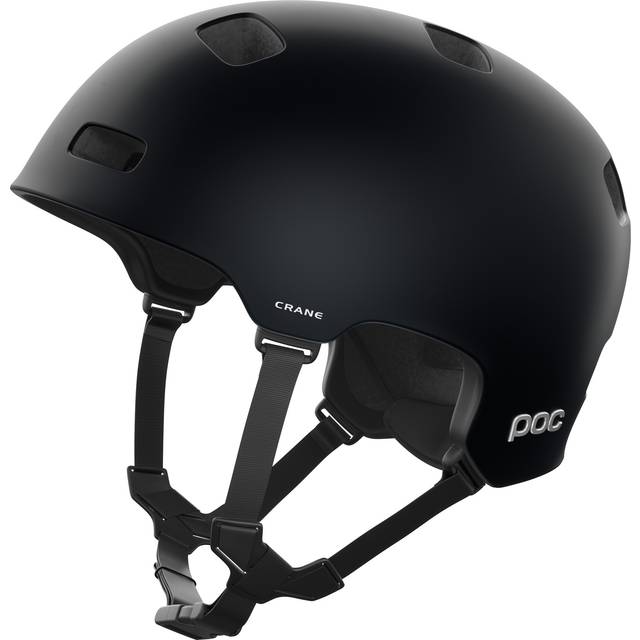 POC Crane cykelhjälm MIPS mattsvart - Hjälmstorlek 59-62 cm