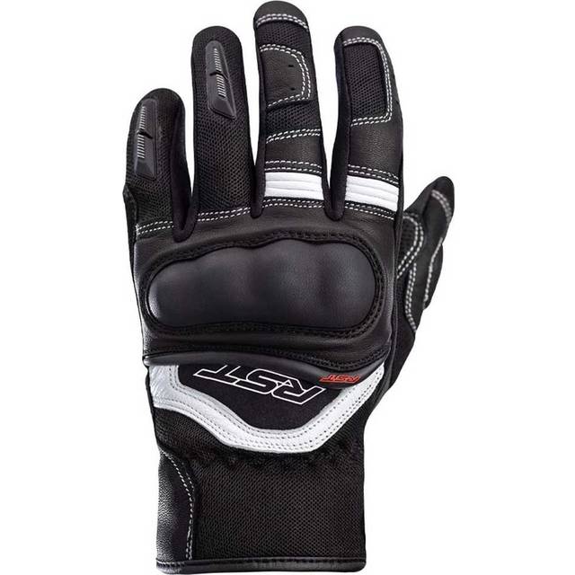 RST Urban Air 3 Mesh Motorcycle Gloves, black-white, Size S for Men