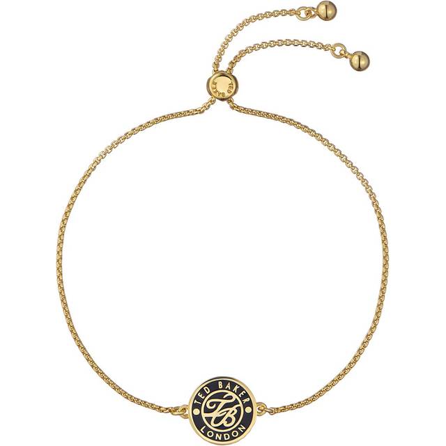 Ted Baker Monelle Monogram Button Slider Bracelet, Gold