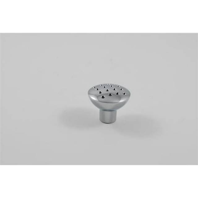 Mushroom Cabinet Knob, Polished Chrome