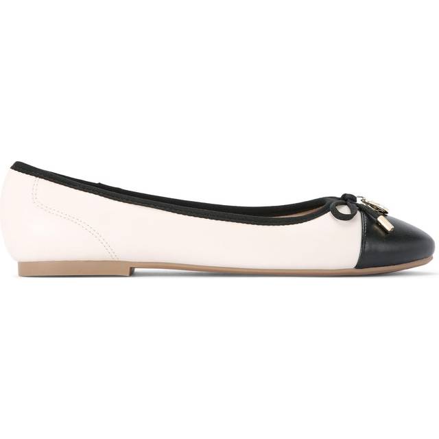 KG Kurt Geiger Mindy Ballerina Pumps, Putty/Black