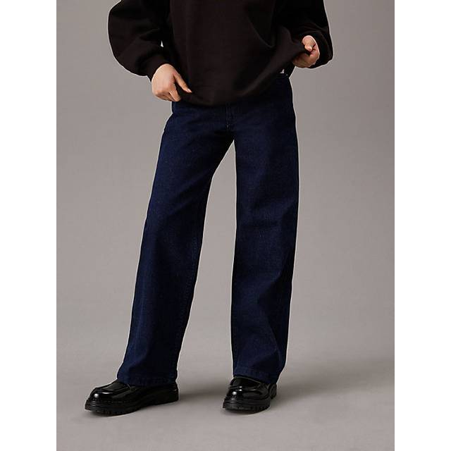 High Rise Wide Leg Jeans - Blue - 4 years (104 cm)