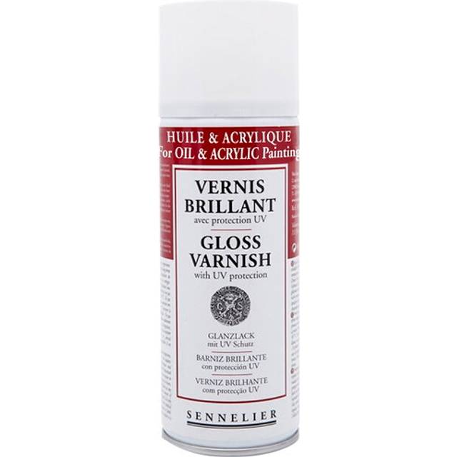 Sennelier : UV Aerosol Painting Varnish : Gloss : 400ml
