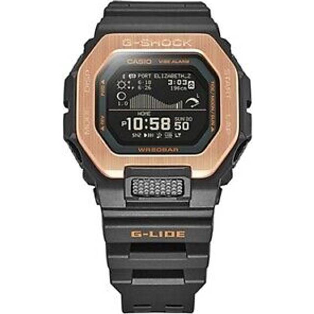 CASIO G-Shock Digital 'Rose Gold' GBX-100NS-4 - Black - Free