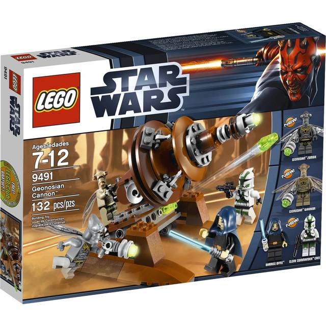 LEGO Star Wars Geonosian Cannon Set 9491