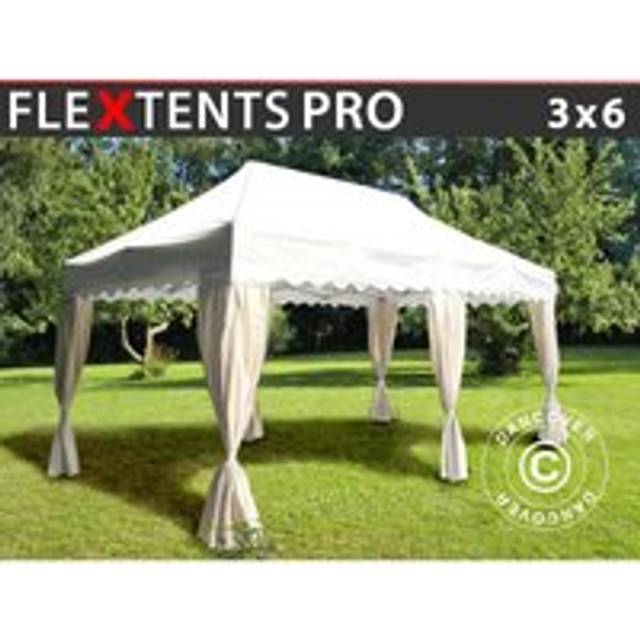 Pop up gazebo FleXtents Pop up canopy Folding tent PRO "Wave" 3x6