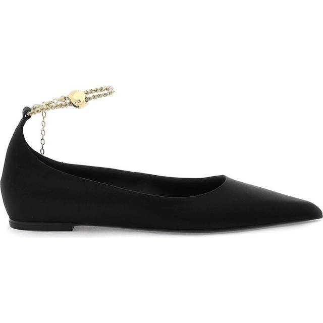 Ferragamo-Dada Flat Shoes Nero-Donna - Black - 5.5