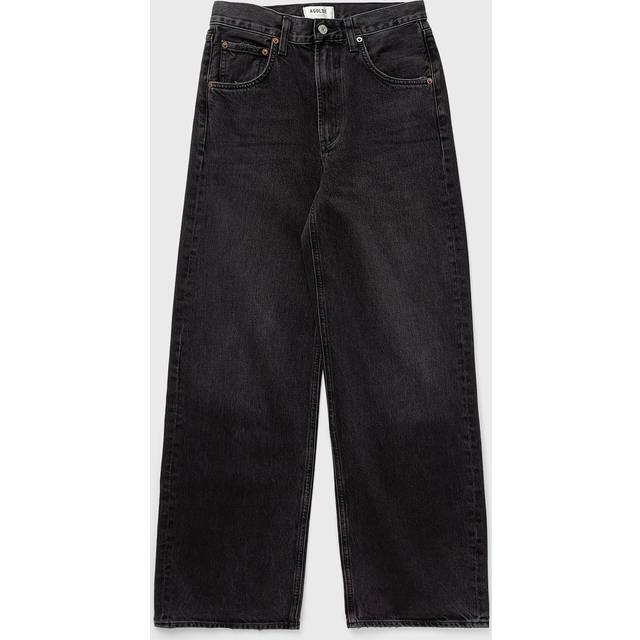 AGOLDE Black Low Curve Jeans - black tar - WAIST US 31
