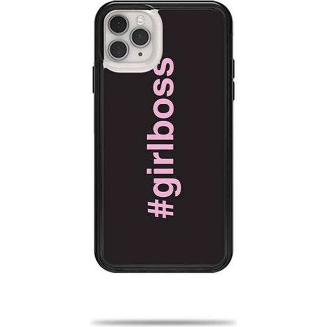 MightySkins LIFSLIPH11-Girl Boss Skin Decal Wrap for LifeProof SLAM Case iPhone 11 Sticker - Girl Boss