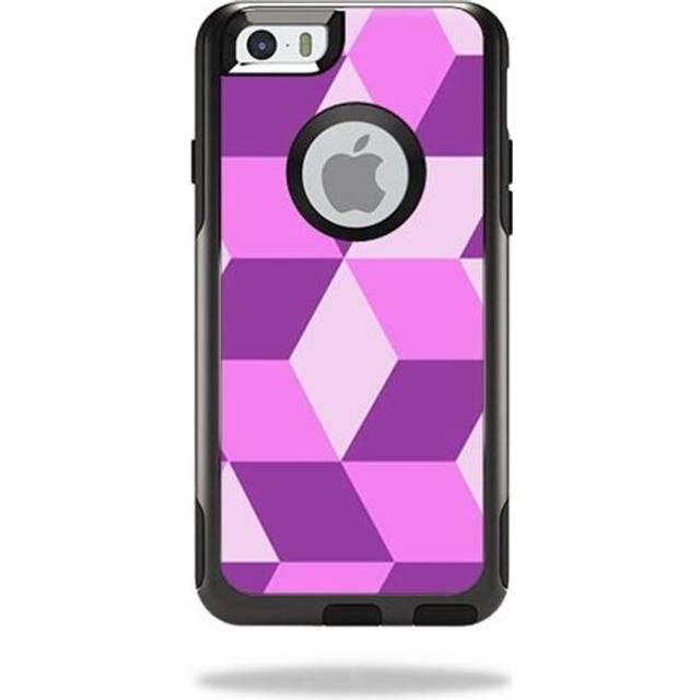 MightySkins OTCIP6PL-Pink Geo Tile Skin for Otterbox Commuter iPhone 6 & 6S Plus Case Wrap Cover Sticker - Pink Geo Tile