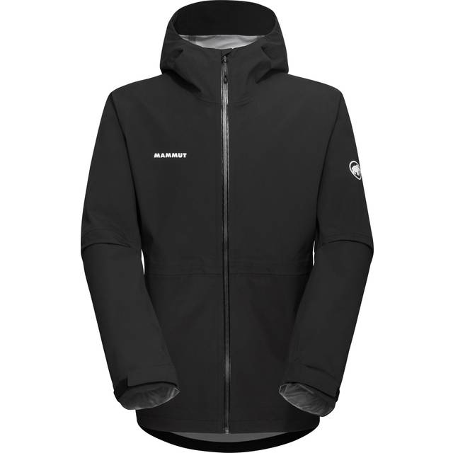 Mammut - Linard Guide Hardshell Hooded Jacket - Waterproof jacket size XL, black