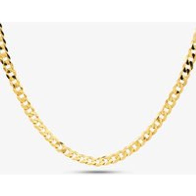 9ct Yellow Gold 20 Inch Flat Curb Chain SUFC-440-9Y-20