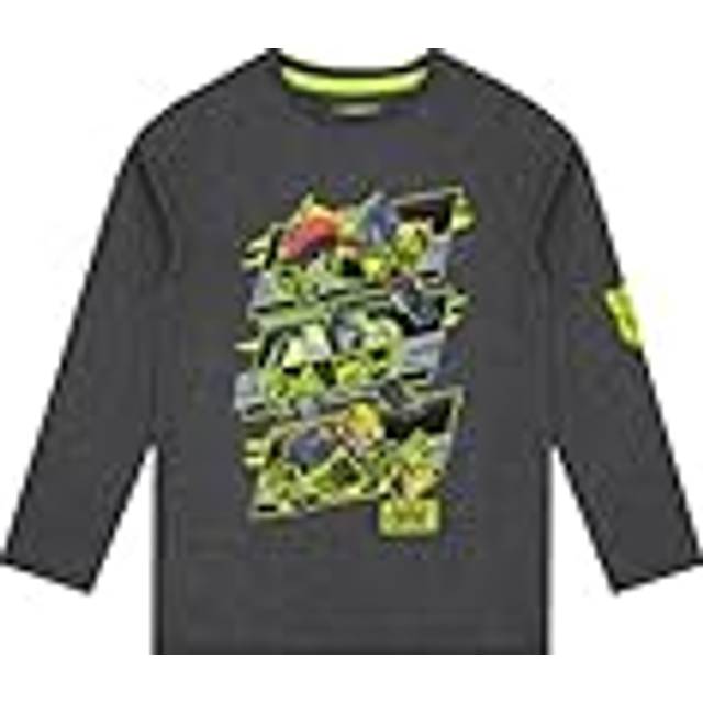 Optimus Prime, Megatron And Bumblebee Long Sleeve T-Shirt - Grey - 5-6 Years