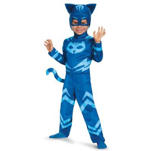 PJ Masks Classic Catboy Costume for Kids - Blue (3T/4T)
