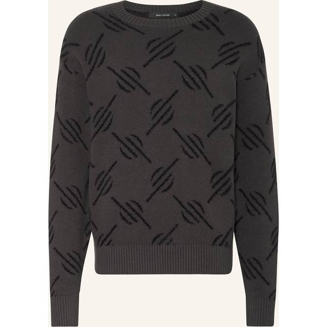 Sweater Daily Paper Tevin Monogram Knit Sweater Black L (L)