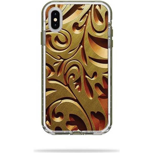 MightySkins LIFNIPXSM-Mosaic Gold Skin Decal Wrap for LifeProof NEXT iPhone XS Max Case Sticker - Mosaic Gold