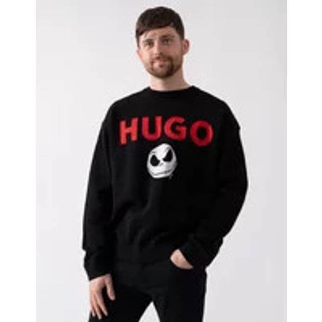 HUGO Nightmare Before Christmas Jumper Black