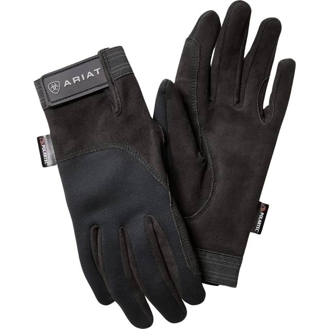Insulated riding gloves Ariat Tek Grip - Noir