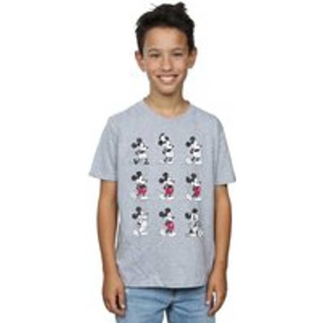 Mickey Mouse Evolution T-Shirt - Grey - 7-8 Years