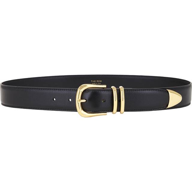 The Row Vintage Belt in Black ANG - Brown. Size L (also in ). (L)