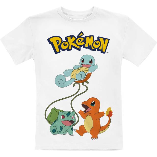 Pokémon Kids - Original Trio T-Shirt white - 8 Years