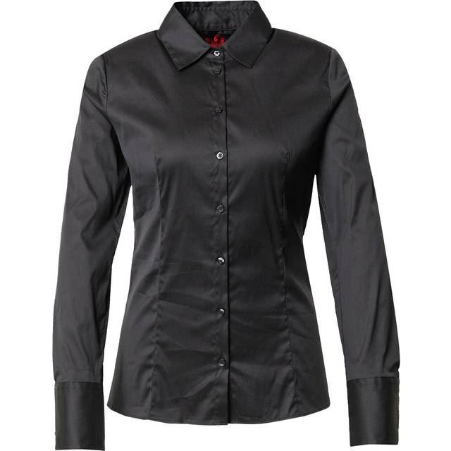 Hugo Boss, Shirts, female, Black, M, Fitted Shirt