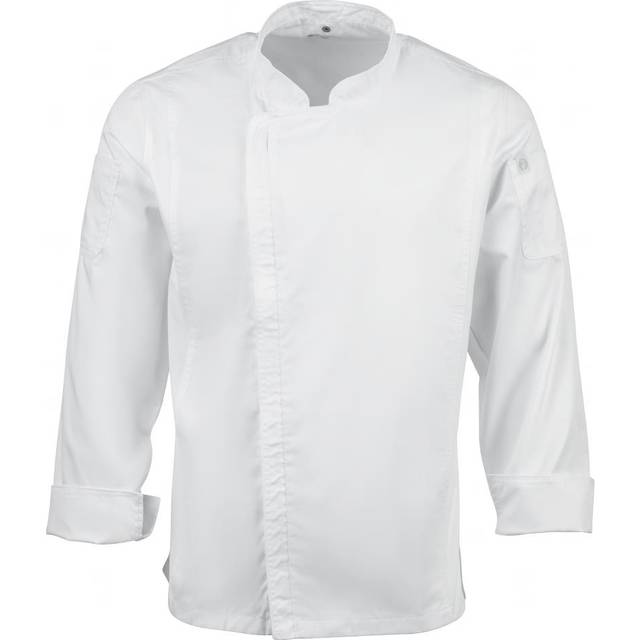 Chef Works Unisex Hartford Lightweight Chef Jacket White Size 3XL