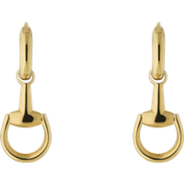 Gucci Horsebit 18ct Yellow Gold Drop Earrings