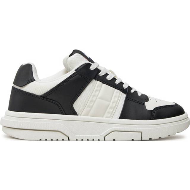 Black Leather Women Sneaker - EU38/US8