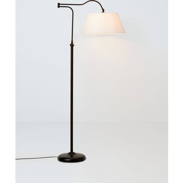 John Lewis Rodeo Swing Arm Floor Lamp, Black