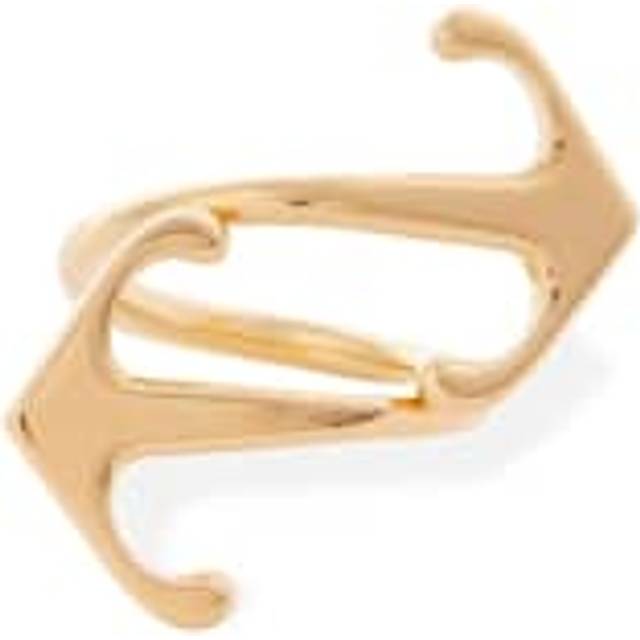 Golden Effect Brass MONO ARROW Ring size 52 (52)