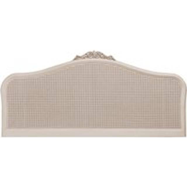 Ivory - King Size - Rattan Headboard - Ivory - 5ft - Willis & Gambier - Happy Beds
