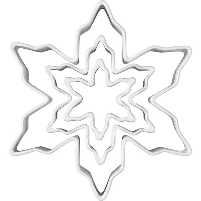Tala Originals 3 Christmas Snowflake Cutters