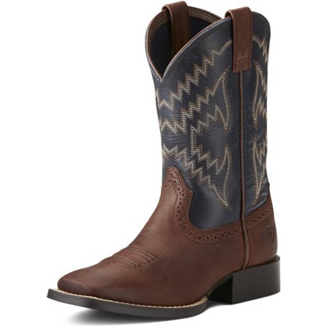 Ariat Tycoon Western Boot Brazen Brown/Arizona Sky 2