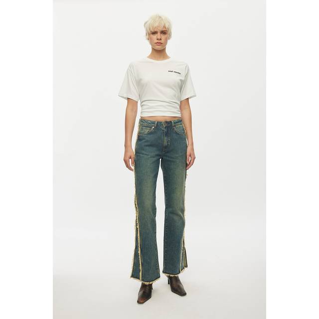 Oval Square Oval Square | River Split Jeans | Blue jeans Blue 28 - Vintage Blue